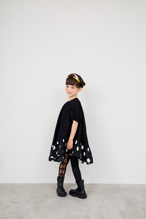 【NEEDLE WORKS】ギャザーヘムスウェットデイドレス★2123591(90cm~120cm)