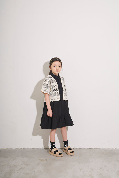 【NEEDLE WORKS】コットンレースボレロ★2123303(90cm~120cm)