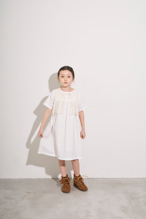 【NEEDLE WORKS】レースボレロ付きワンピース★2123203(90cm~120cm)