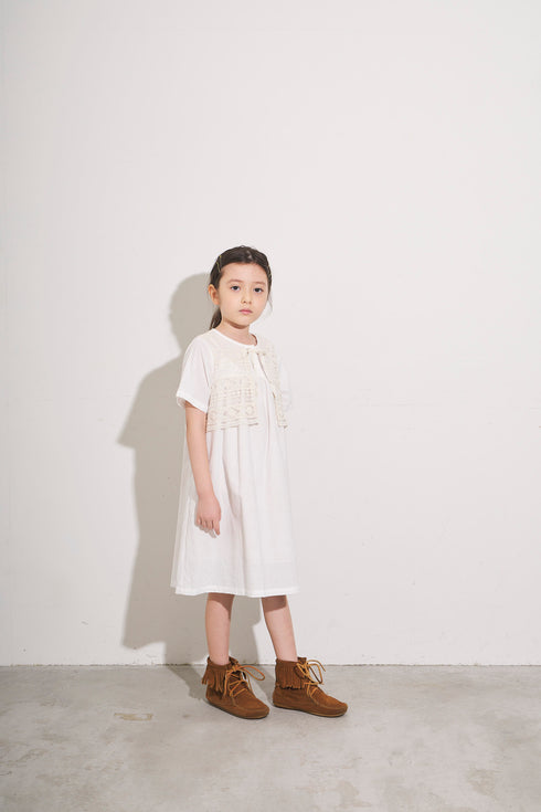 【NEEDLE WORKS】レースボレロ付きワンピース★2123203j(130cm~150cm)