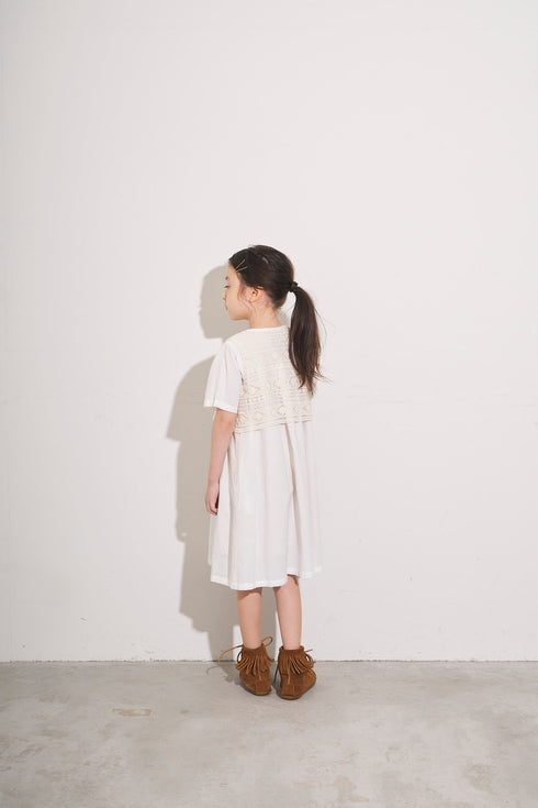 【NEEDLE WORKS】レースボレロ付きワンピース★2123203(90cm~120cm)