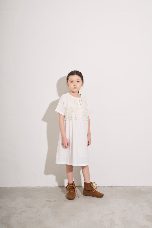 【NEEDLE WORKS】レースボレロ付きワンピース★2123203(90cm~120cm)