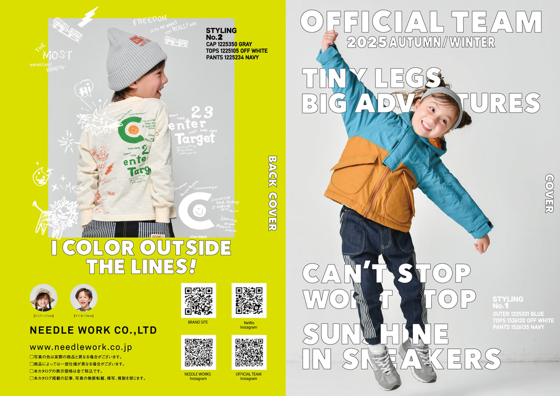 ☆彡NEW　ARRIVAL！2025秋冬コレクション登場　【オフィシャルチーム】　☆彡