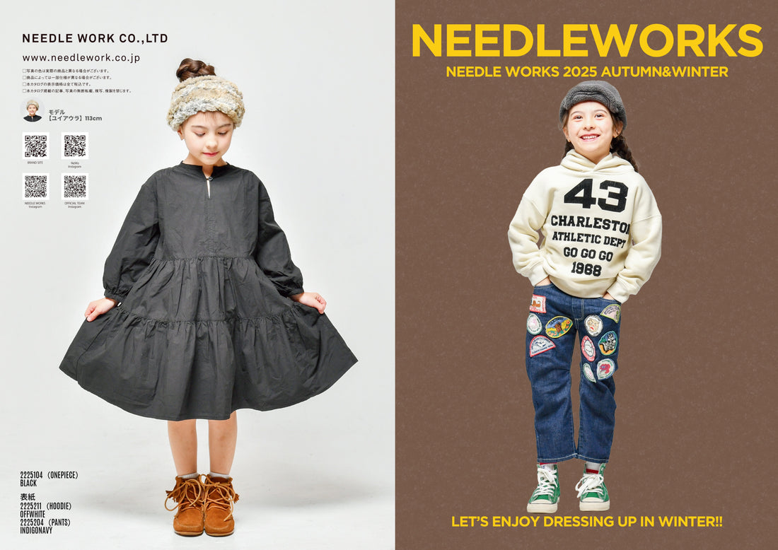 ☆彡NEW　ARRIVAL！2025秋冬コレクション登場　【ニードルワークス】　☆彡