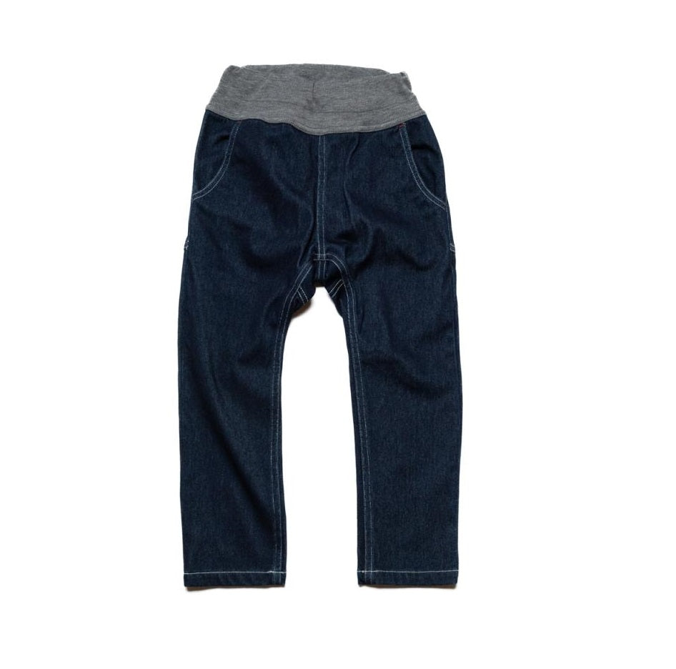 【オフィシャルチーム】カットデニムサルエルパンツ｜S～L｜1125301M