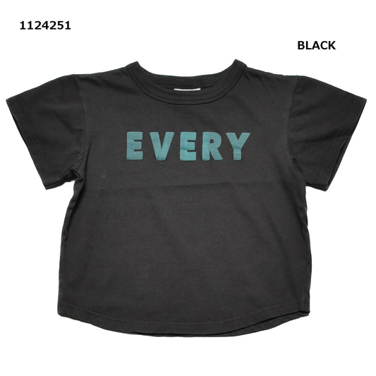 【S/M/L】製品染めシンプルロゴTシャツ★1124251m 大人サイズ 親子コーデ