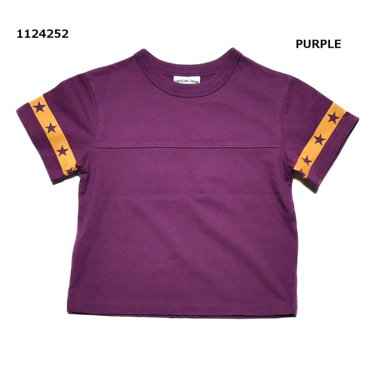 【90～120】製品染めナンバリングTシャツ★1124252子供服 キッズサイズ