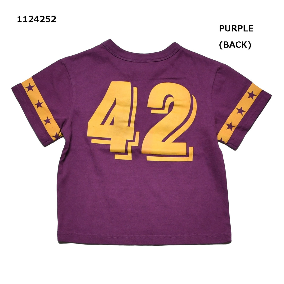 【90～120】製品染めナンバリングTシャツ★1124252子供服 キッズサイズ