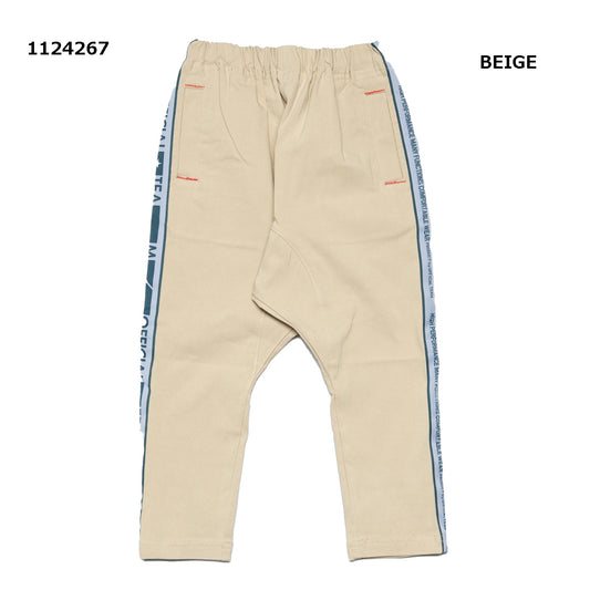 【S/M/L】スーパーストレッチラインクロップドパンツ★1124267m 大人サイズ 親子コーデ