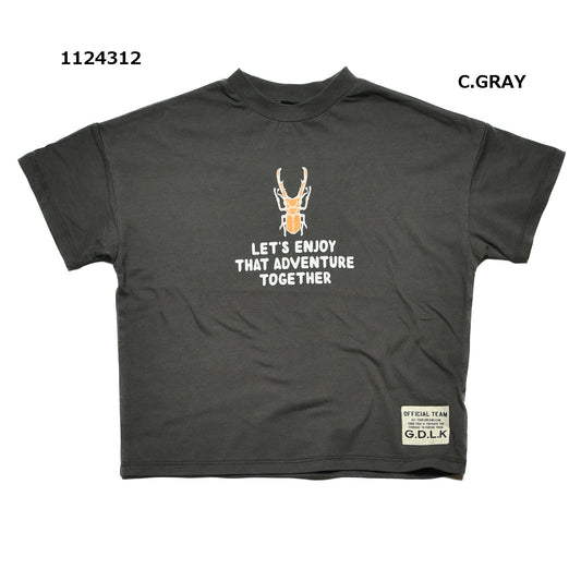 【90～120】インセクトガード昆虫ロゴTシャツ★1124312子供服 キッズサイズ