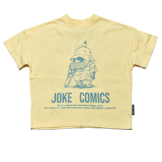アウトドアでも快適☆防虫加工☆【オフィシャルチーム】インセクトガードジョークコミックTシャツ｜S～L｜1125404M