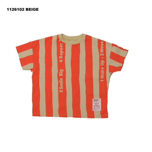 90~150【OFFICIALTEAM】360°ストレッチ ストライプTシャツ_1126102