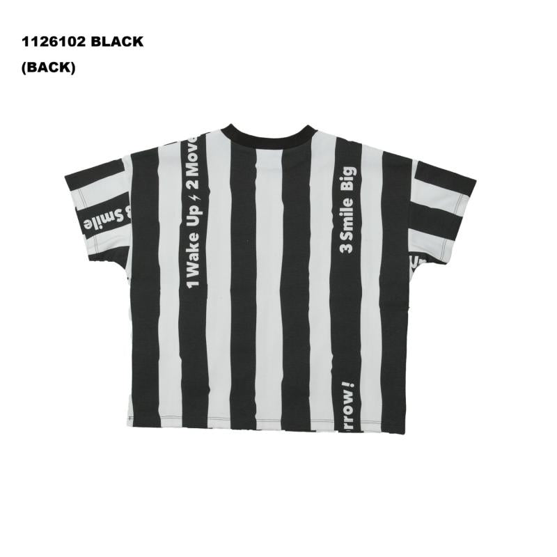 90~150【OFFICIALTEAM】360°ストレッチ ストライプTシャツ_1126102
