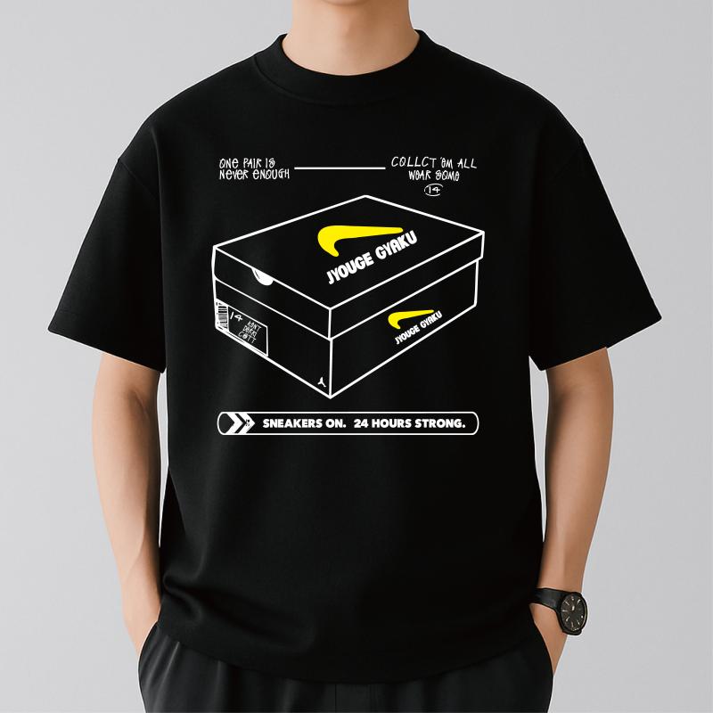 この夏のイチオシTシャツ♪S/Ⅿ/Ｌ【OFFICIALTEAM】360°ストレッチ スニーカーロゴ Tシャツ_1126109m