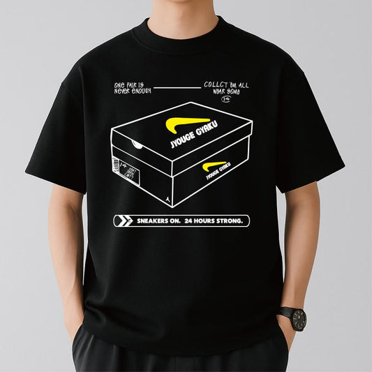 この夏のイチオシTシャツ♪S/Ⅿ/Ｌ【OFFICIALTEAM】360°ストレッチ スニーカーロゴ Tシャツ_1126109m