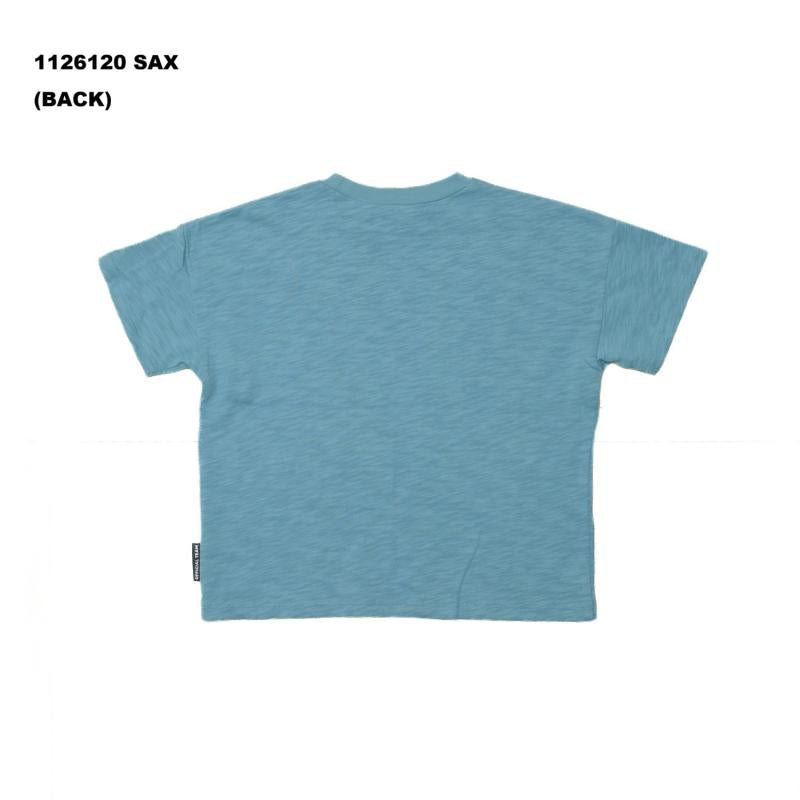 S/Ⅿ/Ｌ【OFFICIALTEAM】スラブ天竺 ステッカー柄Tシャツ_1126120m