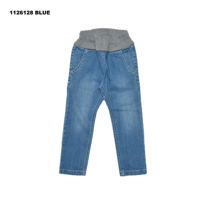本物のおしゃれを愛する方へ…90~150【OFFICIALTEAM】カットデニムサルエルパンツ_1126128