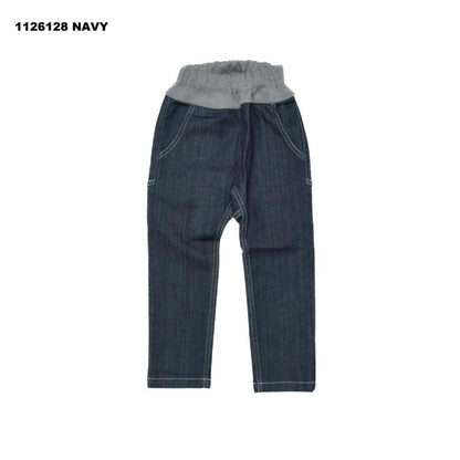 本物のおしゃれを愛する方へ…90~150【OFFICIALTEAM】カットデニムサルエルパンツ_1126128