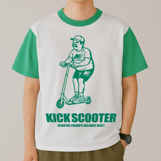 S/Ⅿ/Ｌ【OFFICIALTEAM】キックスクーター＆フィッシングTシャツ_1126202m