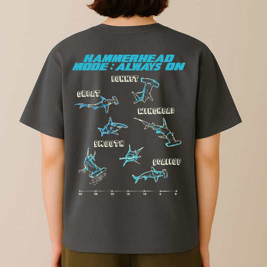 さらっと快適☆接触冷感天竺☆S/Ⅿ/Ｌ【OFFICIALTEAM】クールタッチ サメロゴTシャツ_1126203m