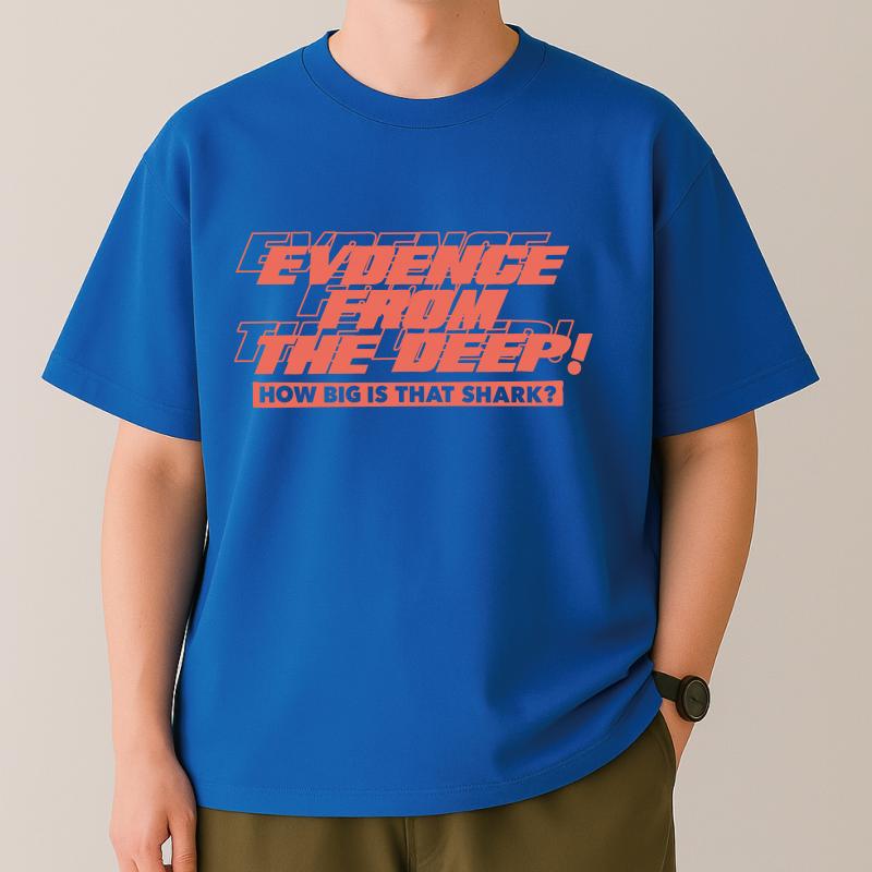 ☆ひんやり冷感天竺☆90~150【OFFICIALTEAM】クールタッチ サメロゴTシャツ_1126203