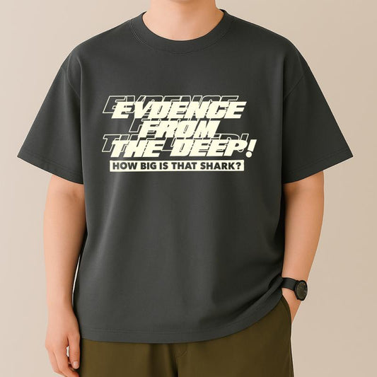 さらっと快適☆接触冷感天竺☆S/Ⅿ/Ｌ【OFFICIALTEAM】クールタッチ サメロゴTシャツ_1126203m