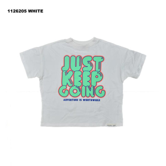 S/Ⅿ/Ｌ【OFFICIALTEAM】JUST KEEP GOINGロゴTシャツ_1126205m