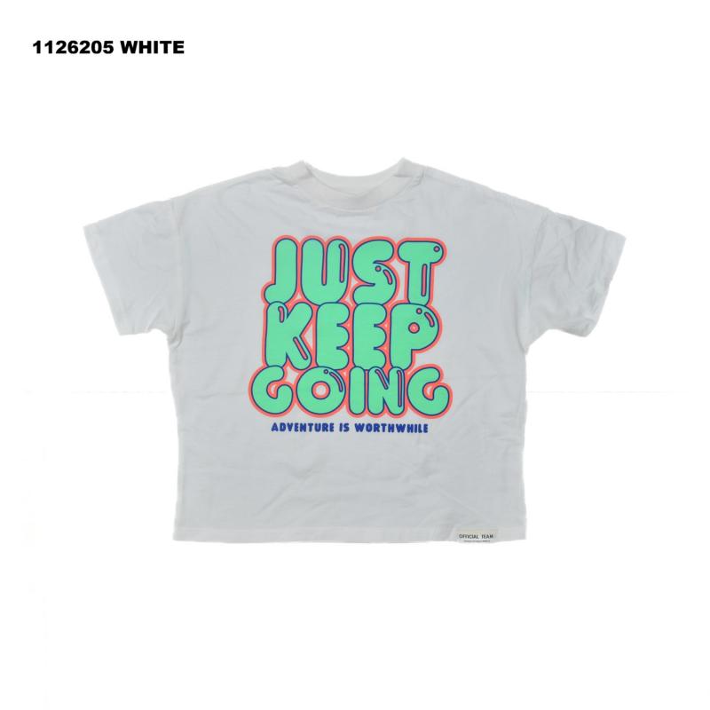 90~150【OFFICIALTEAM】JUST KEEP GOINGロゴTシャツ_1126205