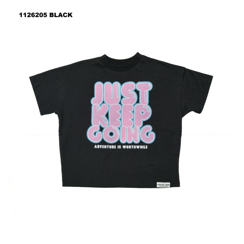 90~150【OFFICIALTEAM】JUST KEEP GOINGロゴTシャツ_1126205
