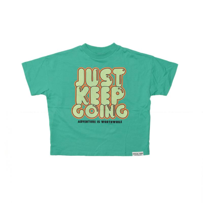 S/Ⅿ/Ｌ【OFFICIALTEAM】JUST KEEP GOINGロゴTシャツ_1126205m
