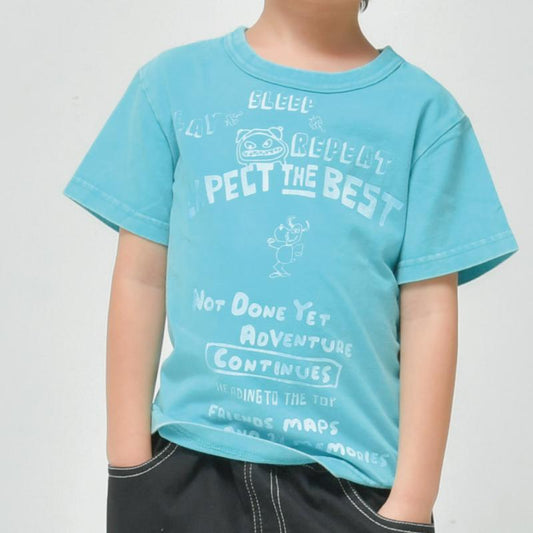 90~150【OFFICIALTEAM】製品染め両面ロゴTシャツ_1126240