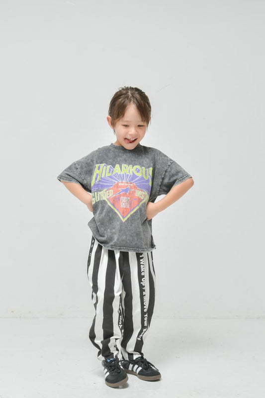 S/Ⅿ/Ｌ【OFFICIALTEAM】製品染めHILARIOUSロゴ Tシャツ_1126241m