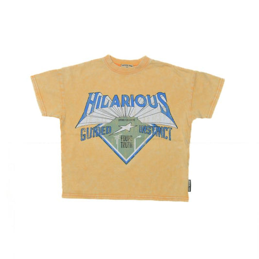 S/Ⅿ/Ｌ【OFFICIALTEAM】製品染めHILARIOUSロゴ Tシャツ_1126241m