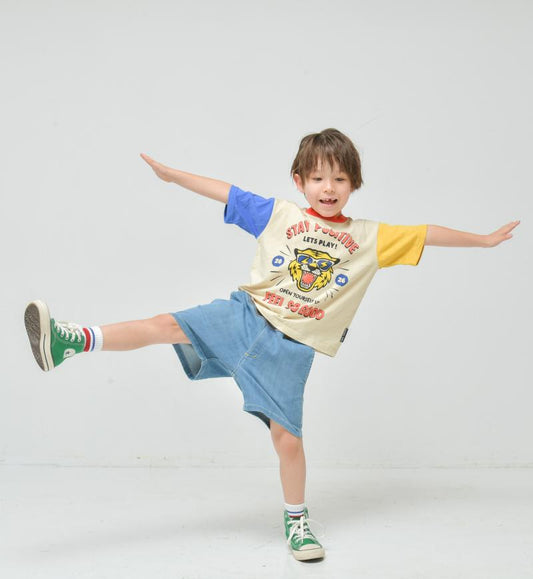 90~150【OFFICIALTEAM】クレイジータイガーTシャツ_ 1126242