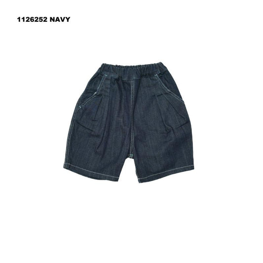 見た目は本格デニム。動きはスウェット。カットデニムタックショーツS/Ｍ/L【OFFICIALTEAM】1126252m