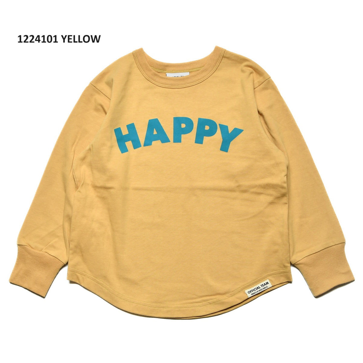 【90~120】★オフィシャルチーム★ シンプルロゴTシャツ（1224101）