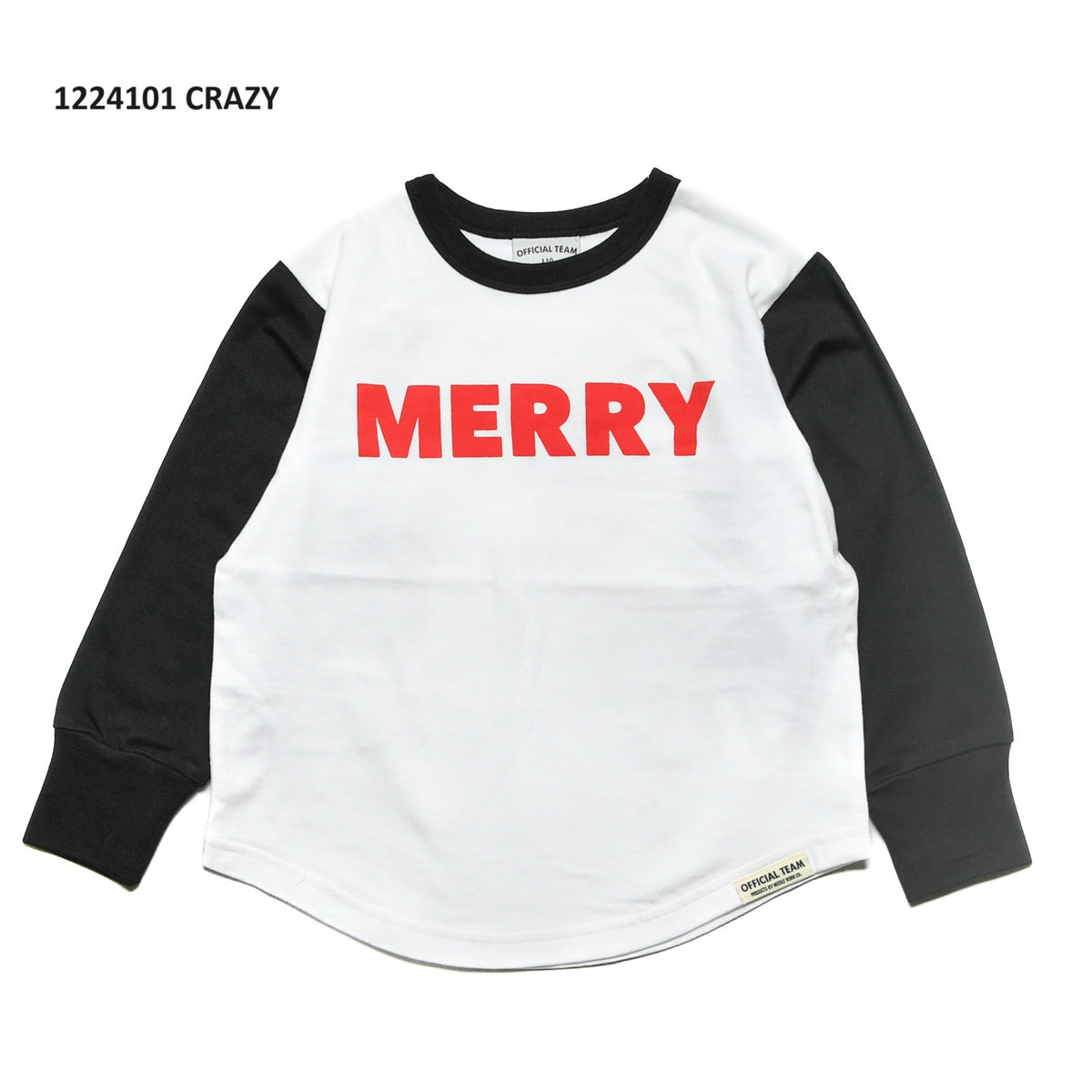 【130~150】★オフィシャルチーム★ シンプルロゴTシャツ（1224101j）