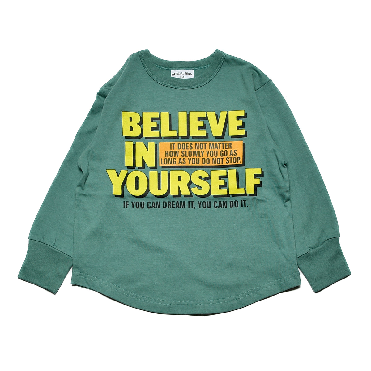 【90~120】★オフィシャルチーム★ 2柄ロゴTシャツ（1224102）