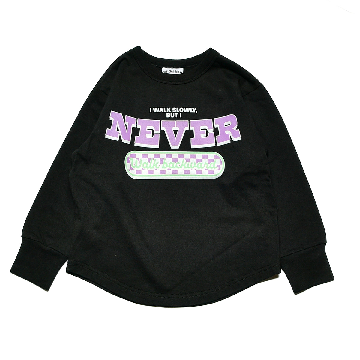 【90~120】★オフィシャルチーム★ 2柄ロゴTシャツ（1224102）