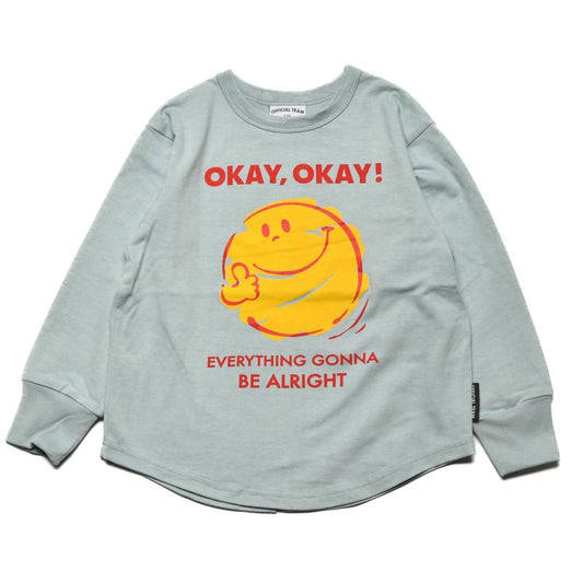 【S/M/L】★オフィシャルチーム★ スマイルロゴTシャツ（1224104m）