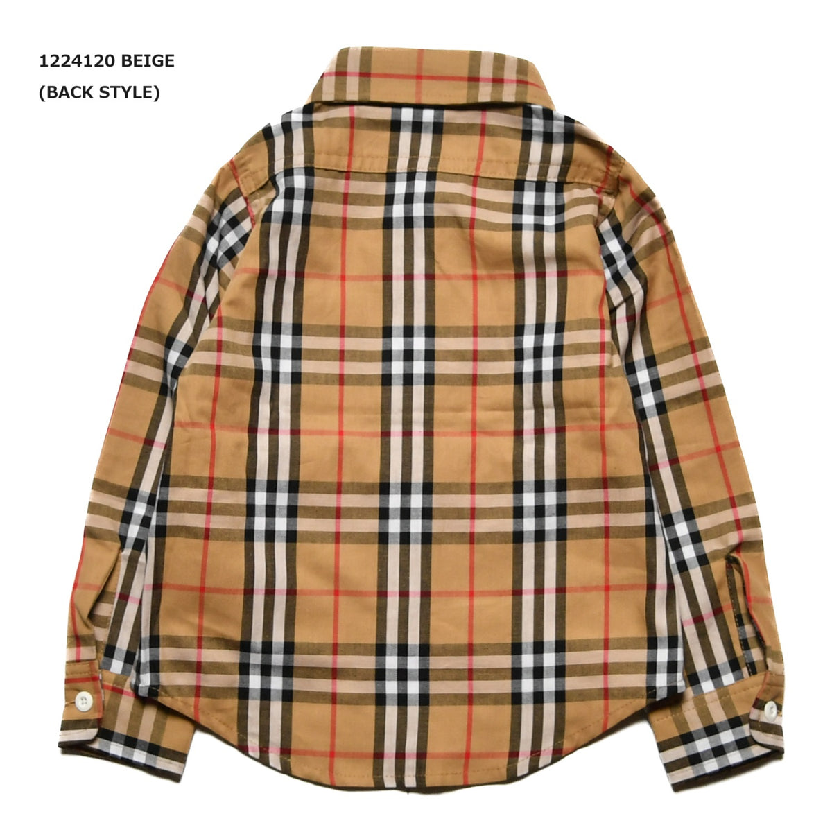 【S/M/L】★オフィシャルチーム★チェック柄シャツ（1224120m）