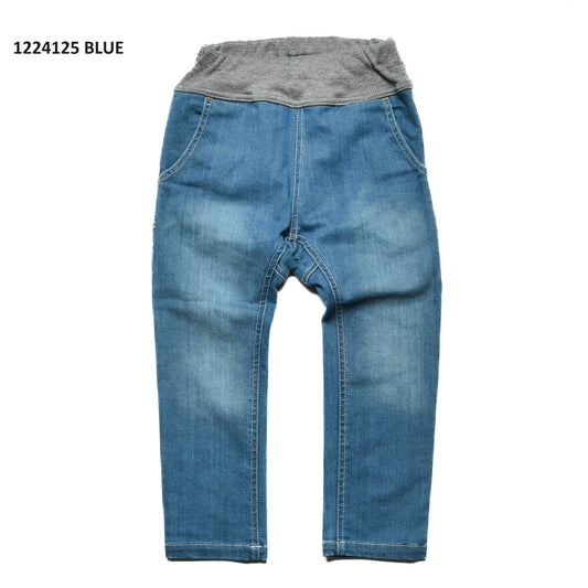 【S/M/L】★オフィシャルチーム★カットデニムサルエルパンツ（1224125m）