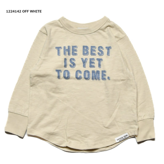 【130~150】★オフィシャルチーム★スラブ両面ロゴTシャツ（1224142j）