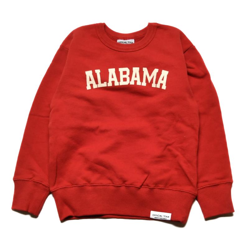 【S/M/L】★オフィシャルチーム★裏毛カレッジロゴレーナー（1224250m）