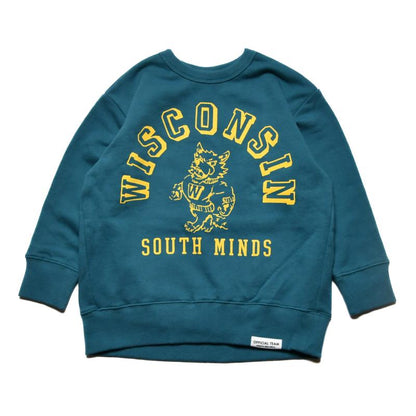 【S/M/L】★オフィシャルチーム★裏毛WISCONSINトレーナー（1224251m）