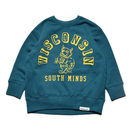 【S/M/L】★オフィシャルチーム★裏毛WISCONSINトレーナー（1224251m）