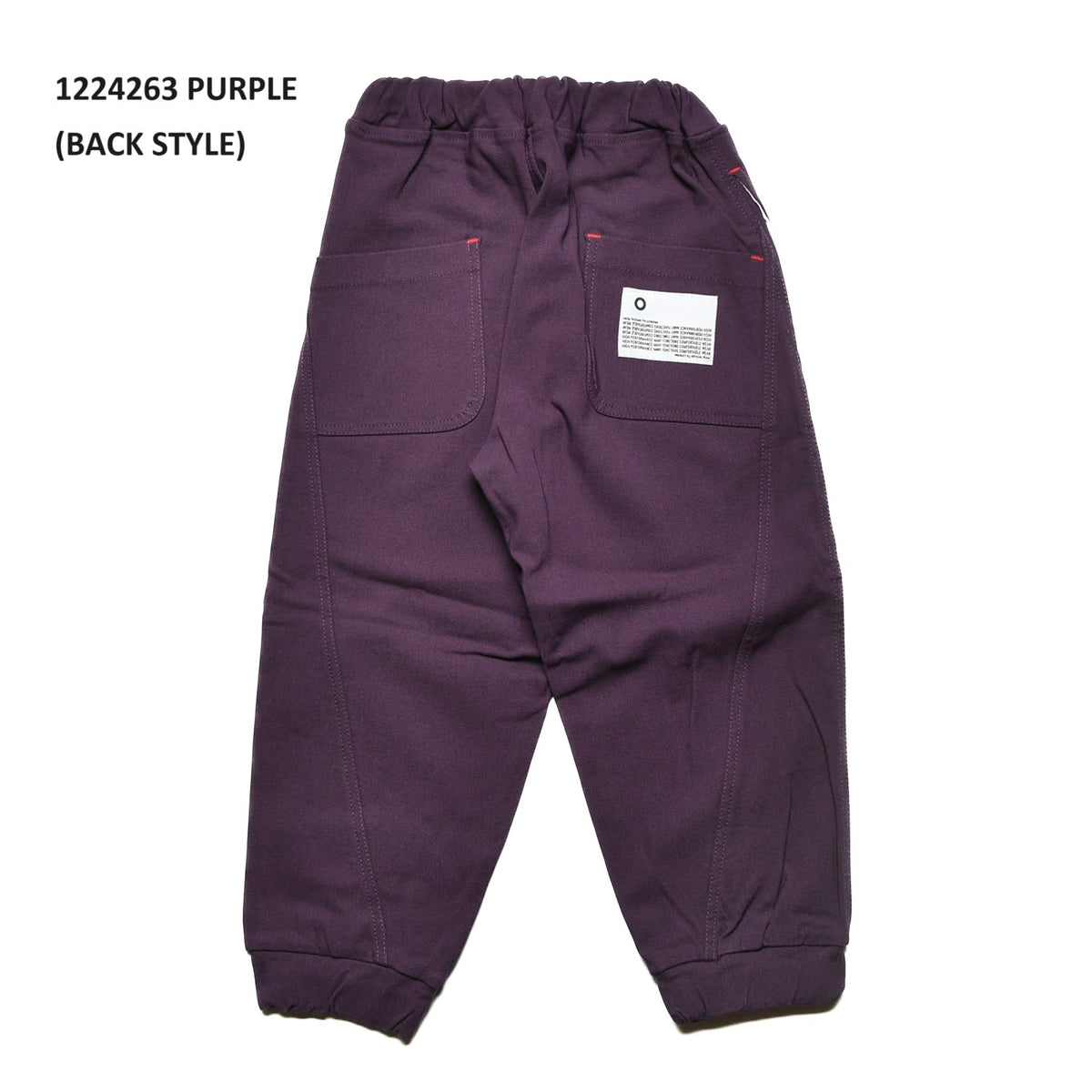 【S/M/L】★オフィシャルチーム★起毛スーパーストレッチスイッチングジョガーパンツ（1224263m）