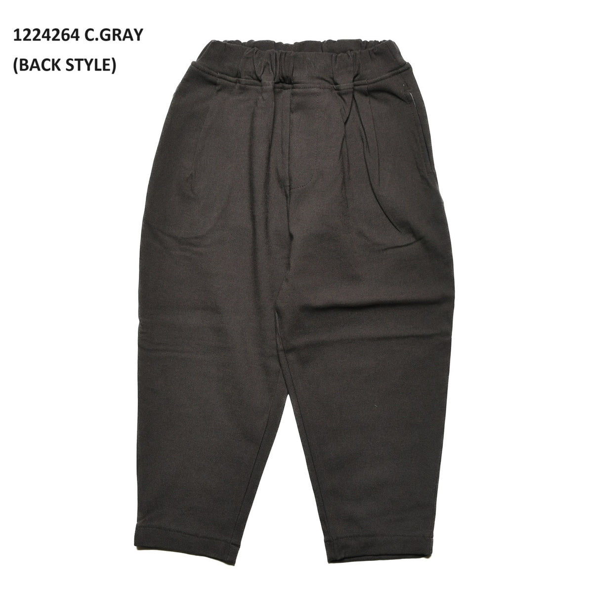 【90~120】★オフィシャルチーム★起毛スーパーストレッチワイドタックパンツ（1224264）