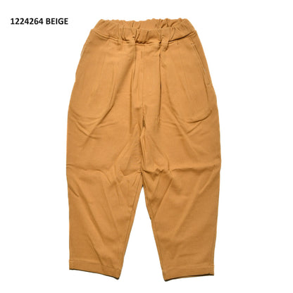 【90~120】★オフィシャルチーム★起毛スーパーストレッチワイドタックパンツ（1224264）