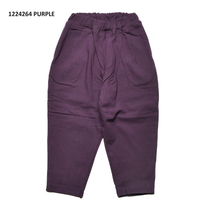【90~120】★オフィシャルチーム★起毛スーパーストレッチワイドタックパンツ（1224264）